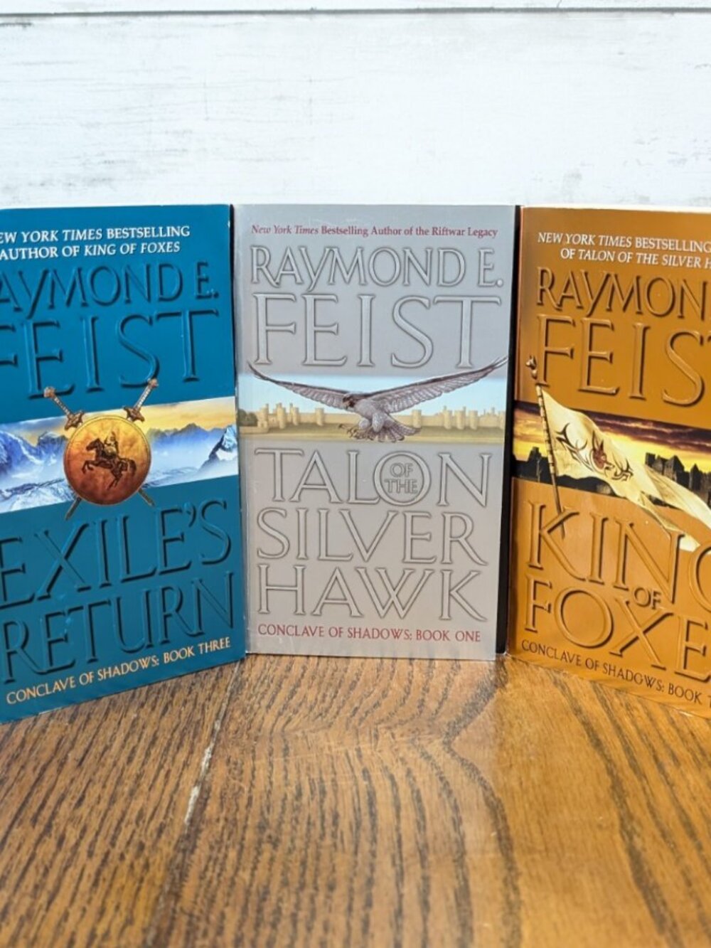 Conclave of Shadows Trilogy by Raymond E. Feist